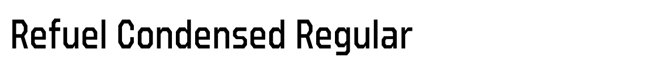 Refuel Condensed Regular